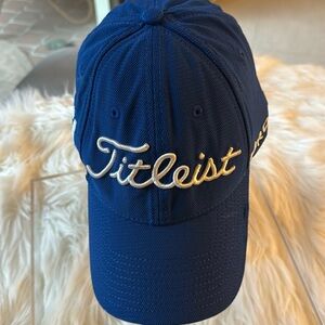 Titleist Tour Performance Blue Golf Hat, Large- XLarge